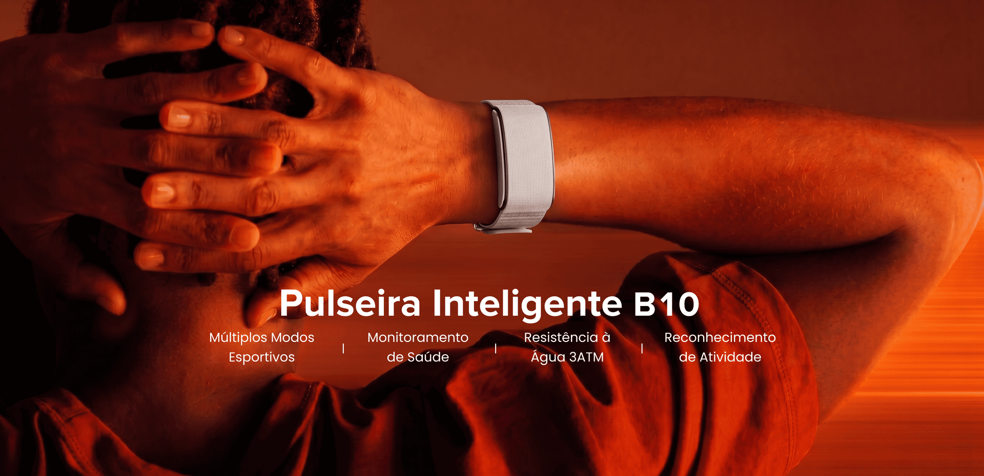 pulseira inteligente b10 smartband oem odm