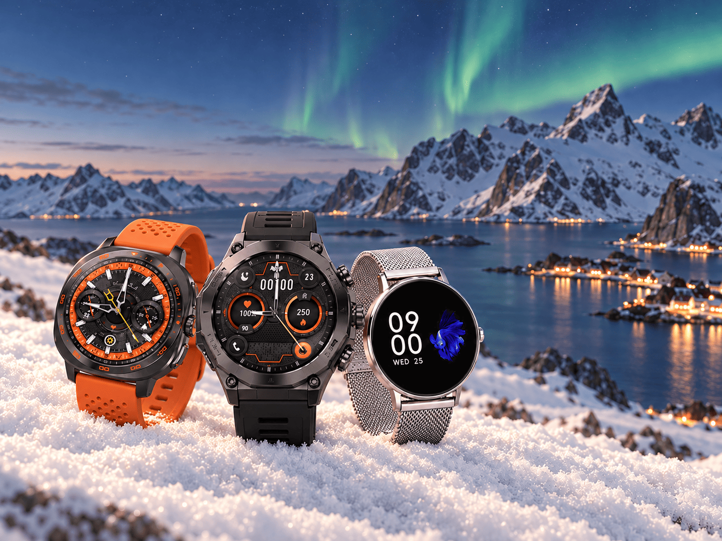 China customer case — AMOLED Watch Series